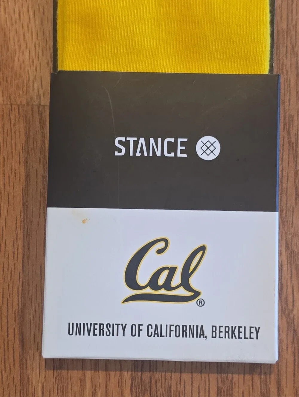 Stance Cal Bears Socks M556D16CAL-GLD Large Classic CREW 556 NEW NWT UC BERKELEY